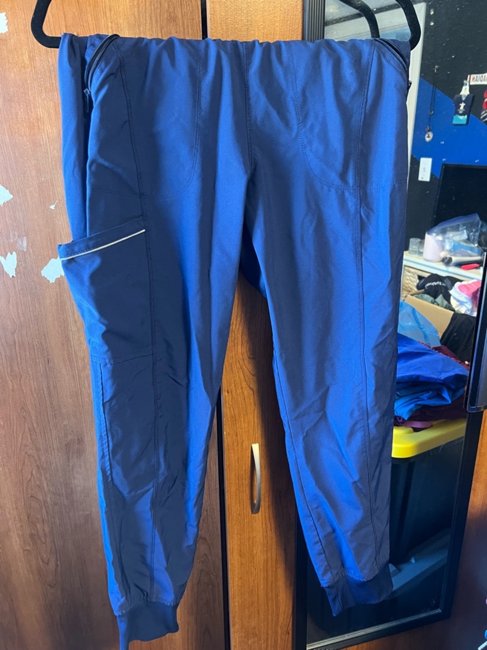 Women's Navy Blue Jogger Scrub pants